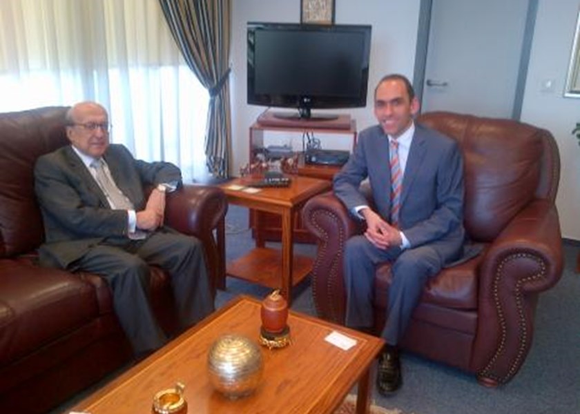 Dr. Joseph Torbey pays a working visit to Cyprus - Cyprus - July 16, 2013